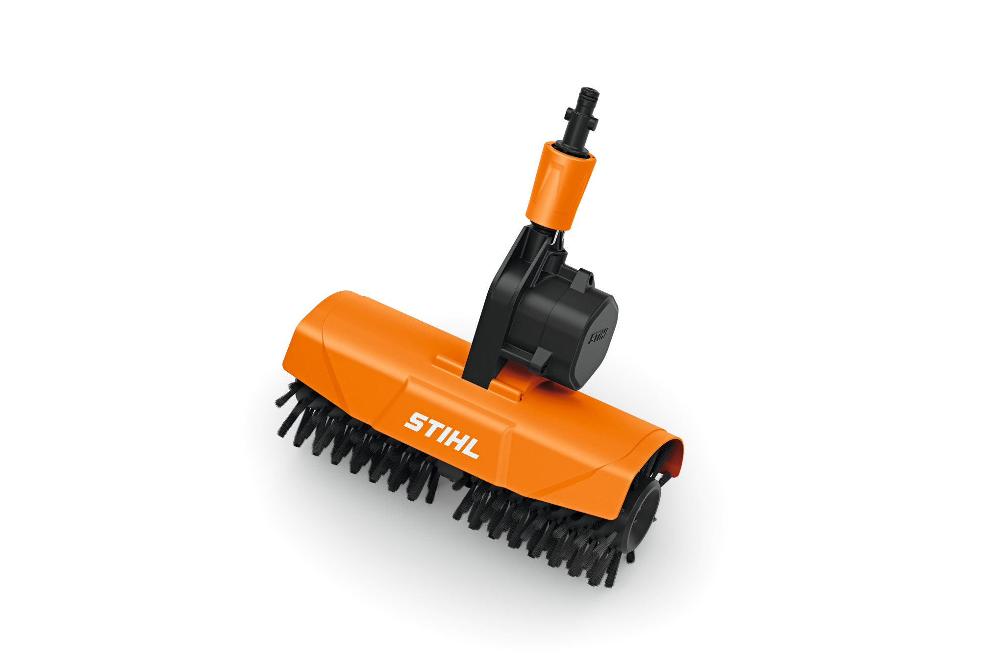 Rotating roller brush