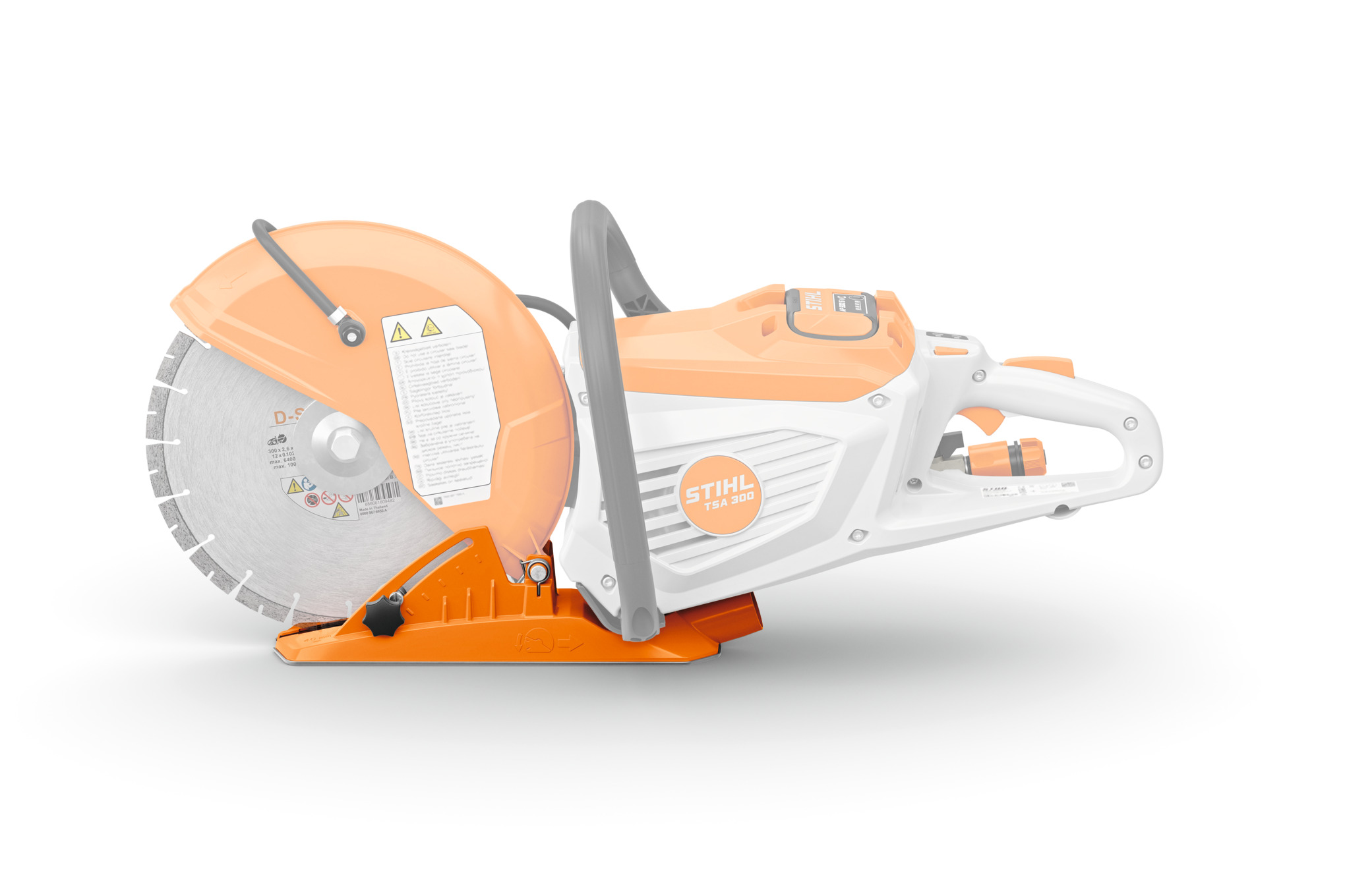 Depth limiter with suction nozzle - TSA 300 cordless cut-off machine