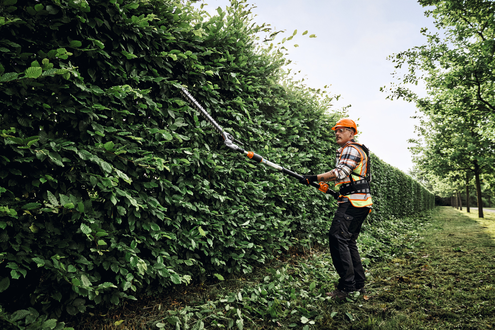 HLA 150 B Cordless Long-reach Hedge Trimmer tool only
