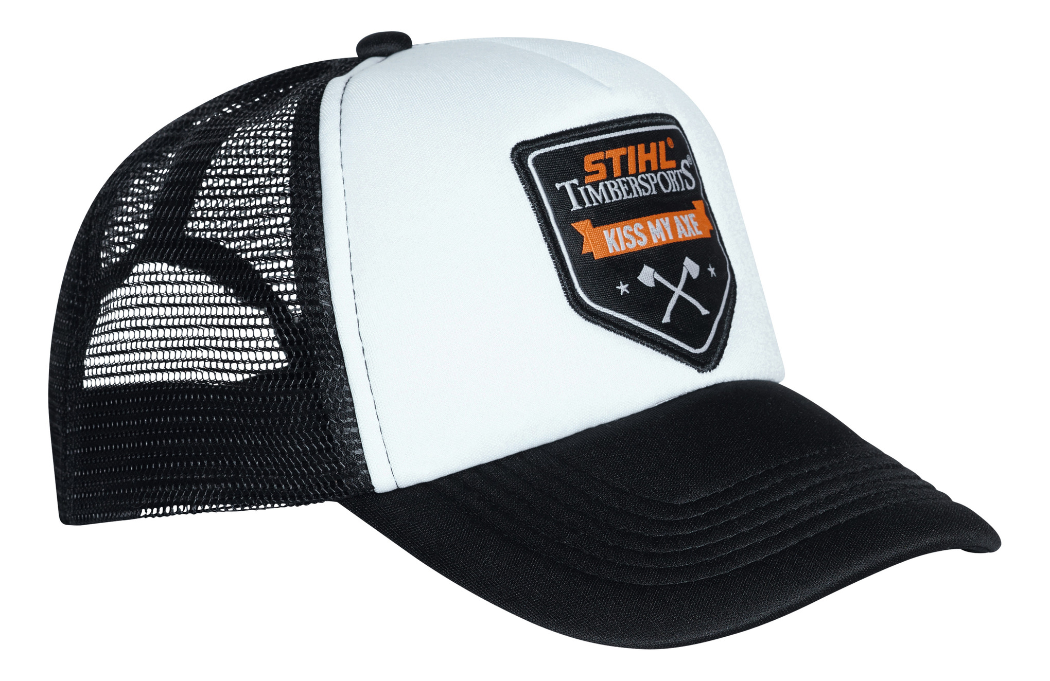 STIHL TIMBERSPORTS® "Kiss my axe" trucker cap