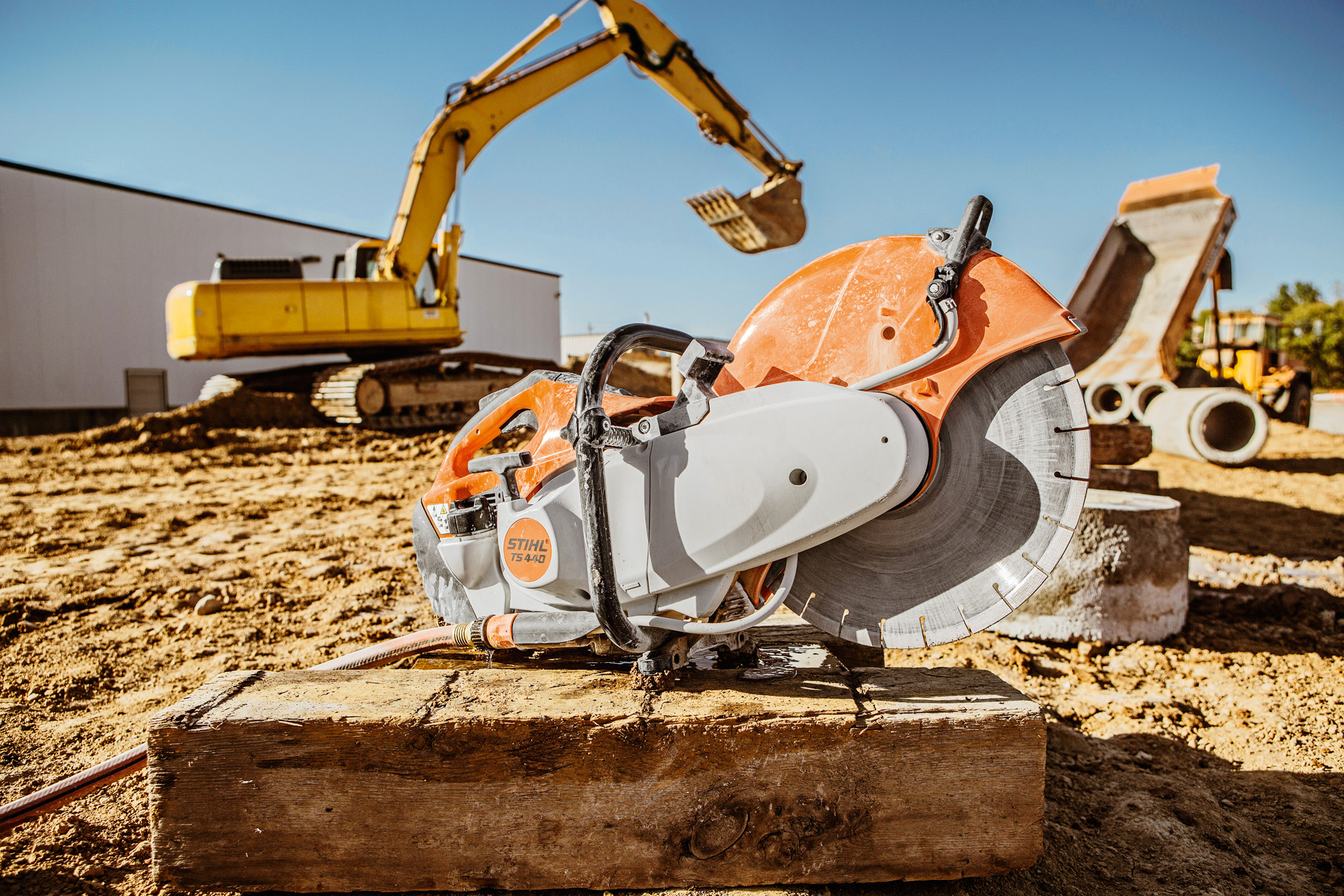 STIHL TS machine