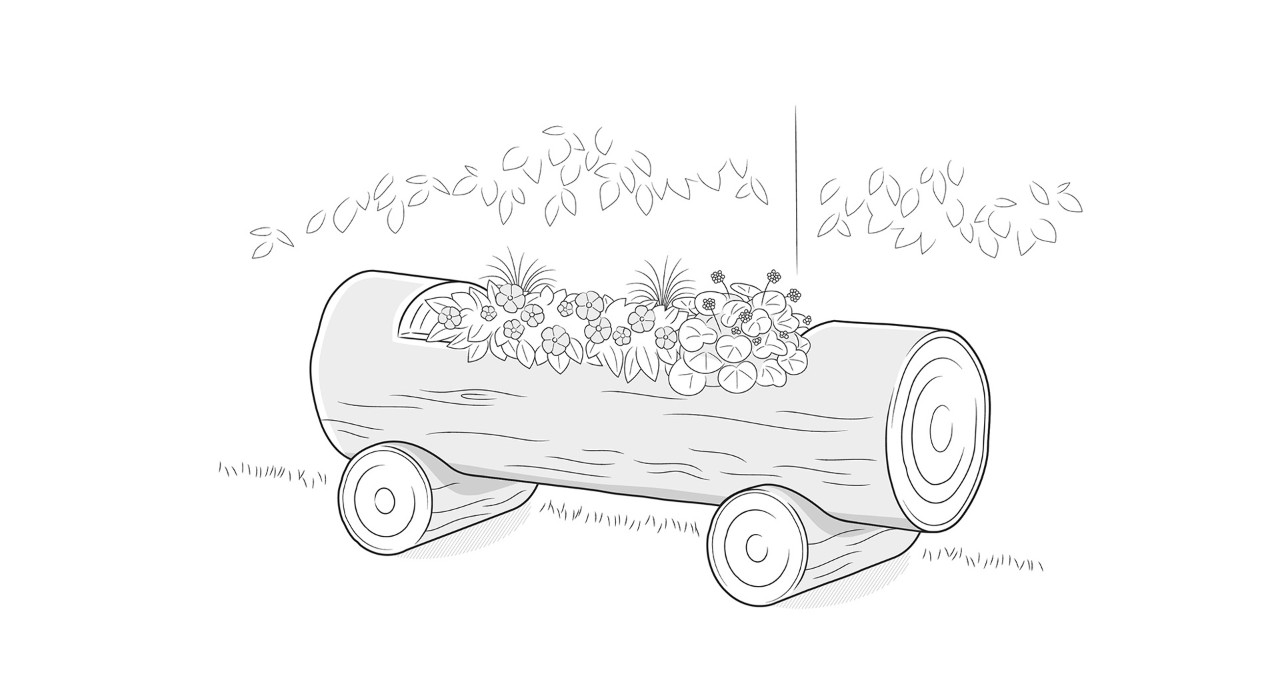 Illustration: DIY planter box
