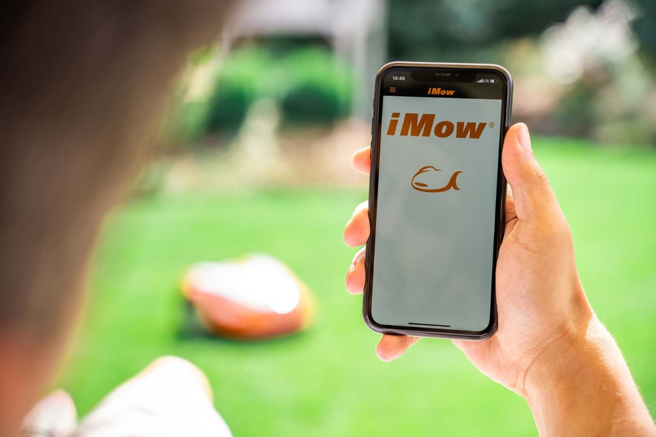 A smartphone displaying the iMOW® app