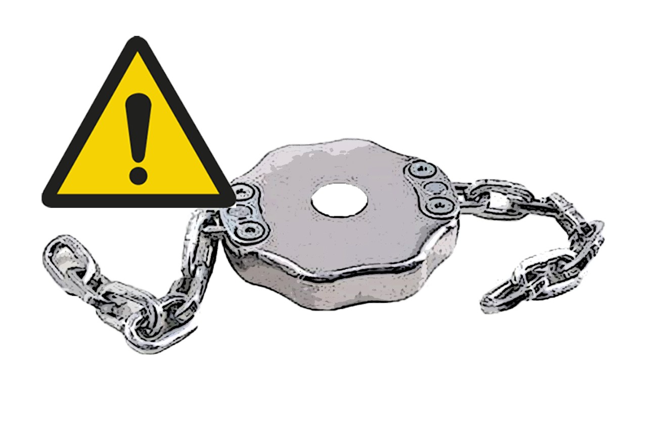 Multi-part metal attachement