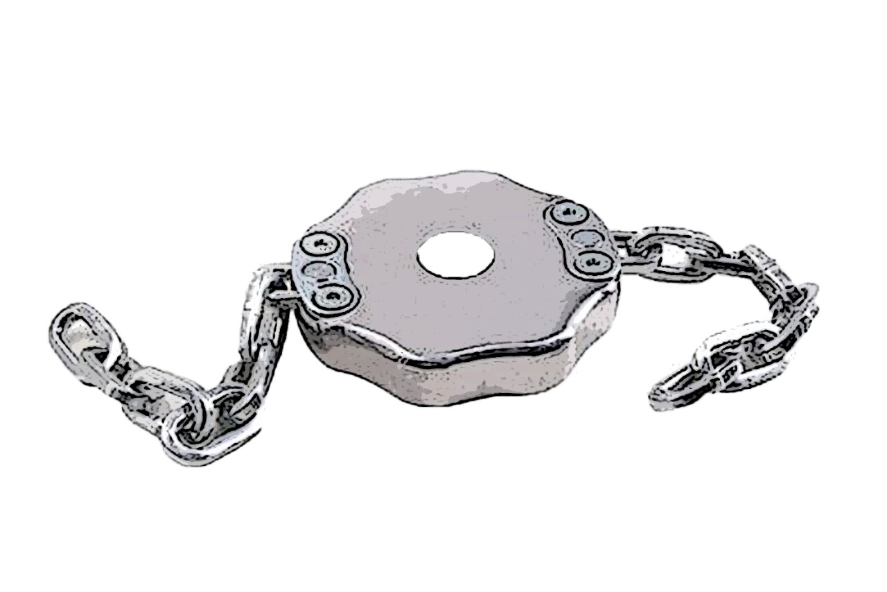 Example of a multi-part cutting attachment