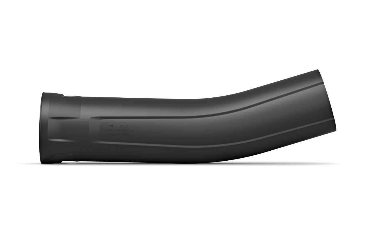 curved round